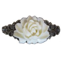 Rose barrette